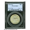 Image 3 : 1936 50C Delaware MS67 PCGS. Light golden-gray an