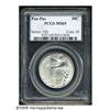 Image 1 : 1915-S 50C Panama-Pacific MS65 PCGS. Lustrous Gem