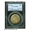 Image 1 : 1927 50C Vermont MS65 PCGS. An attractive example
