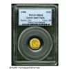 Image 1 : 1905 G$1 Lewis and Clark MS62 PCGS. Of the small 