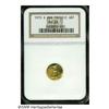Image 1 : 1915-S G$1 Panama-Pacific Gold Dollar MS63 NGC. R