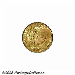 1915-S G$1 Panama-Pacific Gold Dollar MS66 PCGS. 