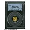 Image 3 : 1922 G$1 Grant with Star MS67 PCGS. Brilliant and