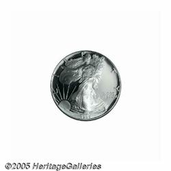 1995-W S$1 Silver Eagle PR69 Deep Cameo PCGS. Spa