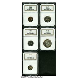 1941 Proof Set PR66 to PR67 NGC. The set includes