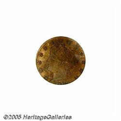 1901 5C Liberty Nickel--Struck on a Cent Planchet