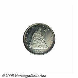 1875 20C Twenty Cent Piece--Laminated Plan Obvers