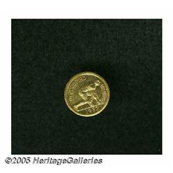 1932 MS Gold Olympics Medallion MS63 Minor Edge D