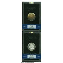 1880-CC S$1 8 Over Low 7 MS63 Prooflike NGC, VAM-