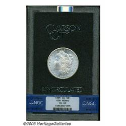 1885-CC S$1 MS65 NGC. A sharply struck, untoned, 