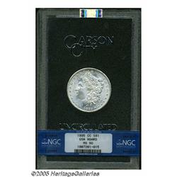 1885-CC S$1 GSA Dollar MS66 NGC. A well preserved