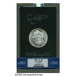 1890-CC S$1 GSA Dollar MS62 NGC. Rarely encounter