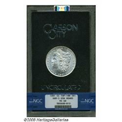 1891-CC S$1 GSA Dollar MS60 NGC. VAM-3. A Top 100