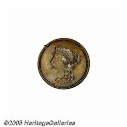 1854 P1C One Cent, Judd-160, Pollock-187, R.4, PR