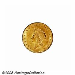 1855 G$1 MS63 PCGS. The desirability of this issu