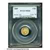 Image 1 : 1889 G$1 MS66 PCGS. With no mentionable distracti