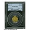 Image 1 : 1839-O $2 1/2 AU53 PCGS. High Date, Wide Fraction
