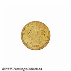 1842-D $2 1/2 XF45 NGC. Variety 3-F. Another very