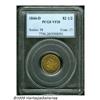 Image 1 : 1844-D $2 1/2 VF20 PCGS. Variety 5-H. Generally c