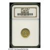 Image 1 : 1851-O $2 1/2 AU53 NGC. Doubled Date, Breen-6214.