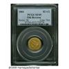 Image 1 : 1861 $2 1/2 Old Reverse, Type One XF45 PCGS. A so