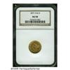 Image 1 : 1871-S $2 1/2 AU58 NGC. Moderately scarce in all 