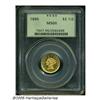 Image 3 : 1895 $2 1/2 MS66 PCGS. The 1895 Quarter Eagle has