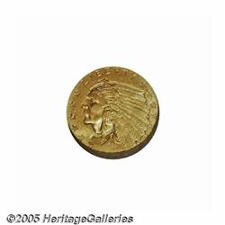 1908 $2 1/2 MS64 NGC. Fully lustrous and essentia