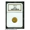 Image 3 : 1908 $2 1/2 MS64 NGC. Fully lustrous and essentia
