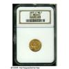 Image 1 : 1925-D $2 1/2 MS64 NGC. Honey-gold and pale tan c