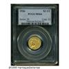 Image 1 : 1926 $2 1/2 MS64 PCGS. A lustrous and generally w