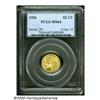 Image 1 : 1926 $2 1/2 MS64 PCGS. Well struck on the design 