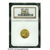 Image 1 : 1927 $2 1/2 MS63 NGC. Lustrous yellow-gold surfac