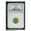 Image 1 : 1929 $2 1/2 MS63 NGC. Well detailed and free of d