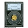 Image 1 : 1929 $2 1/2 MS64 PCGS. Honey-gold coloration occu