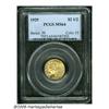 Image 1 : 1929 $2 1/2 MS64 PCGS. Highly lustrous with only 
