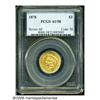 Image 1 : 1878 $3 AU58 PCGS. Because of the outstanding lus