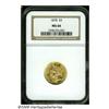Image 3 : 1878 $3 MS64 NGC. Swirling mint luster characteri