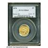 Image 3 : 1878 $3 MS64 PCGS. An example of the second highe