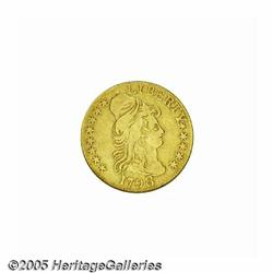 1798 $5 Large Eagle, Large 8, 13 Star Reverse--Cl