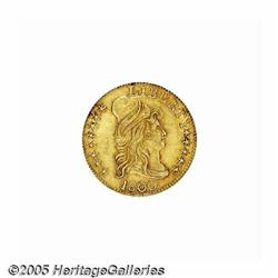 1800 $5 AU58 NGC. Breen-6438, B. 1-D, Miller-44, 