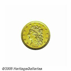 1838-D $5 --Cleaned--ANACS. AU Details, Net XF45.