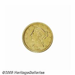 1839-C $5 XF40 NGC. Variety 1-A. The 1839-C Five 