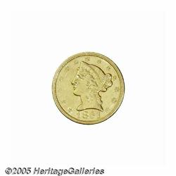 1851-C $5 MS60 Lightly Cleaned, Uncertified. Vari