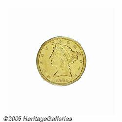 1860-C $5 AU53 PCGS. Variety 28-M. With the third