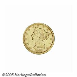 1865-S $5 AU55 NGC. The '65-S is one of the most 