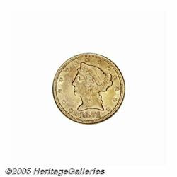 1874-CC $5 AU55 NGC. The 1874-CC has the highest 