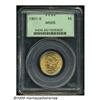 Image 3 : 1901-S $5 MS65 PCGS. Frosty luster. Essentially b