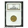 Image 3 : 1909-O $5 AU55 NGC. With an original mintage of j