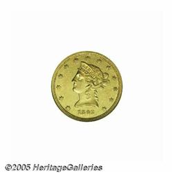 1842 $10 Small Date AU58 NGC. While a little less